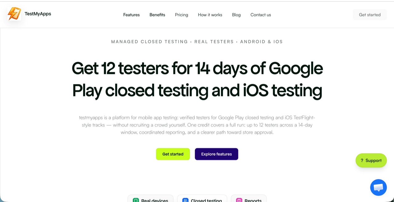 TestMyApps: Managed Closed Testing That Gets Your App Approved Faster